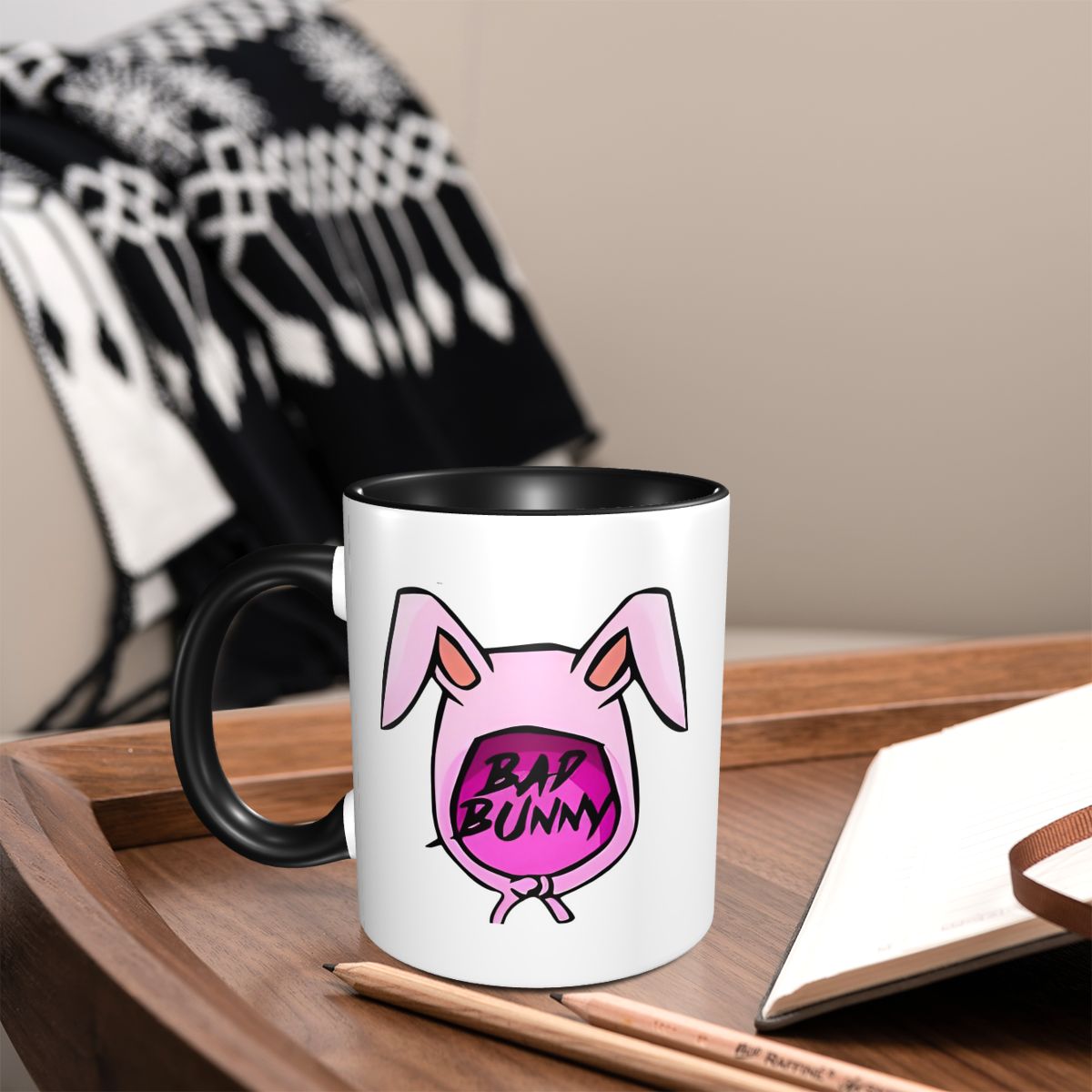 Coffee Tea Cup Foto - Bad Bunny DTMF Debi Tirar Mas