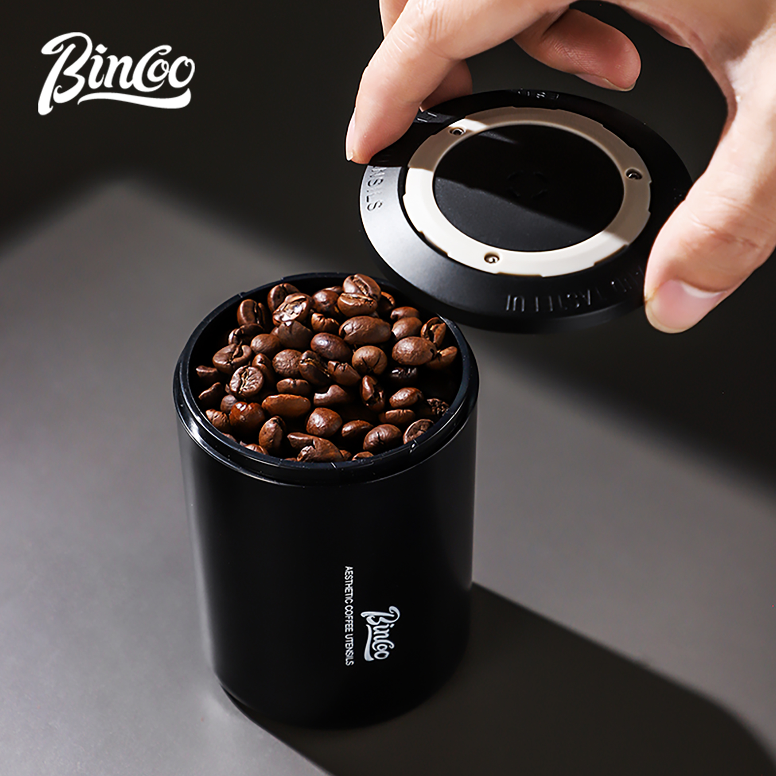 Coffee Tea Leaf - Bincoo Portable Coffee Powder Airtight Can