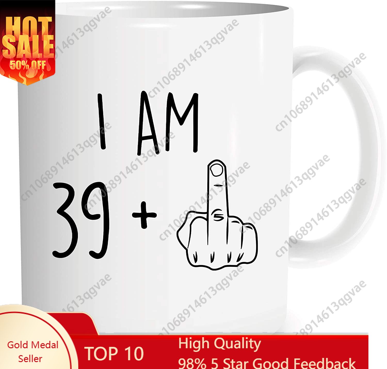 Coffee Plus Tea - 40th Birthday Gift for Men Women