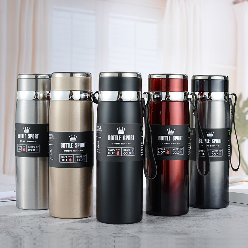 Coffee Tea Or - 1L Thermal Water Cup 316 Stainless