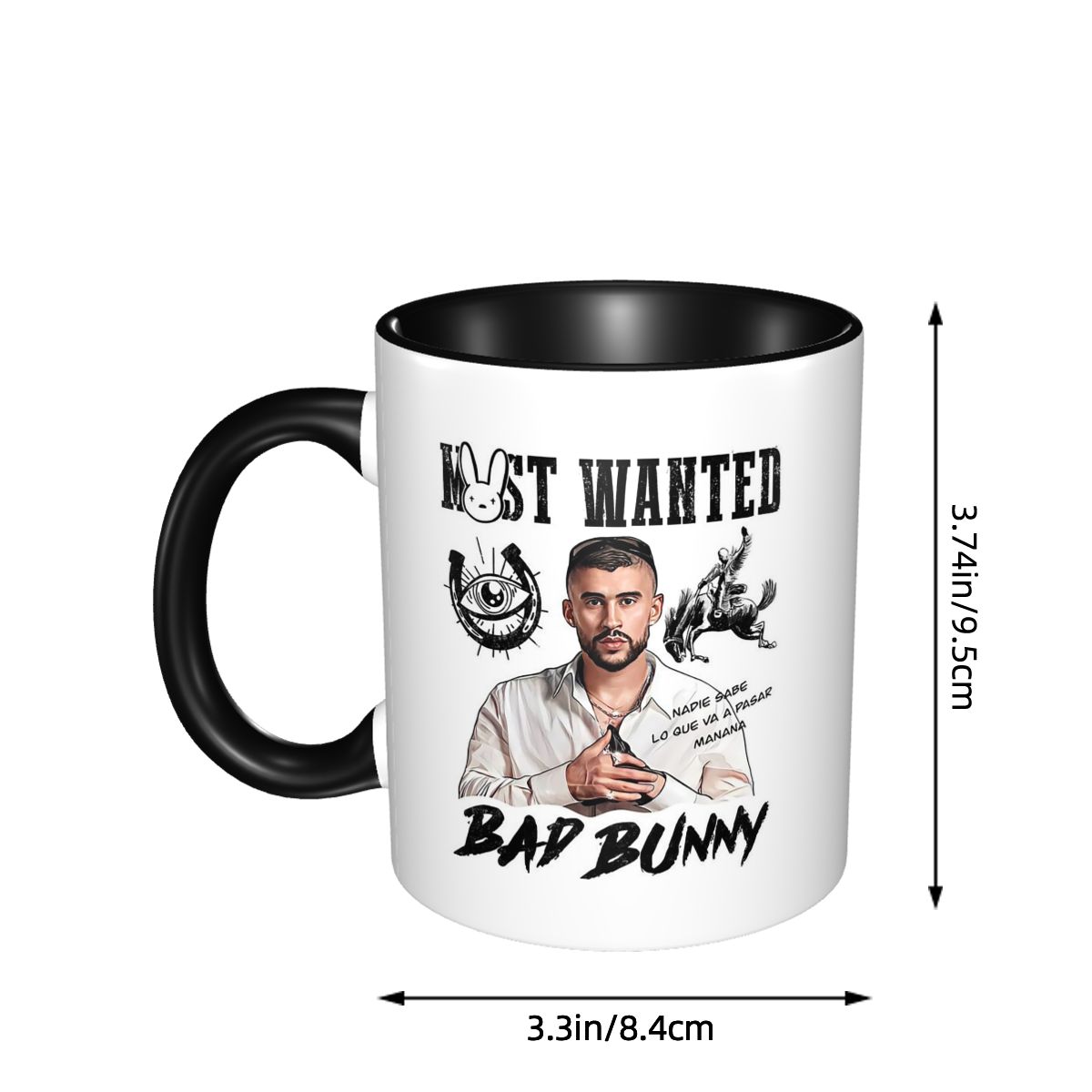 Bads Bunnys DeBi TiRAR MaS FOT - Coffee Tea Cup Foto review and price