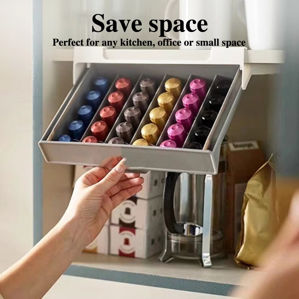 Space-Saving Coffee Capsule &  - Coffee Tea Bags review and price