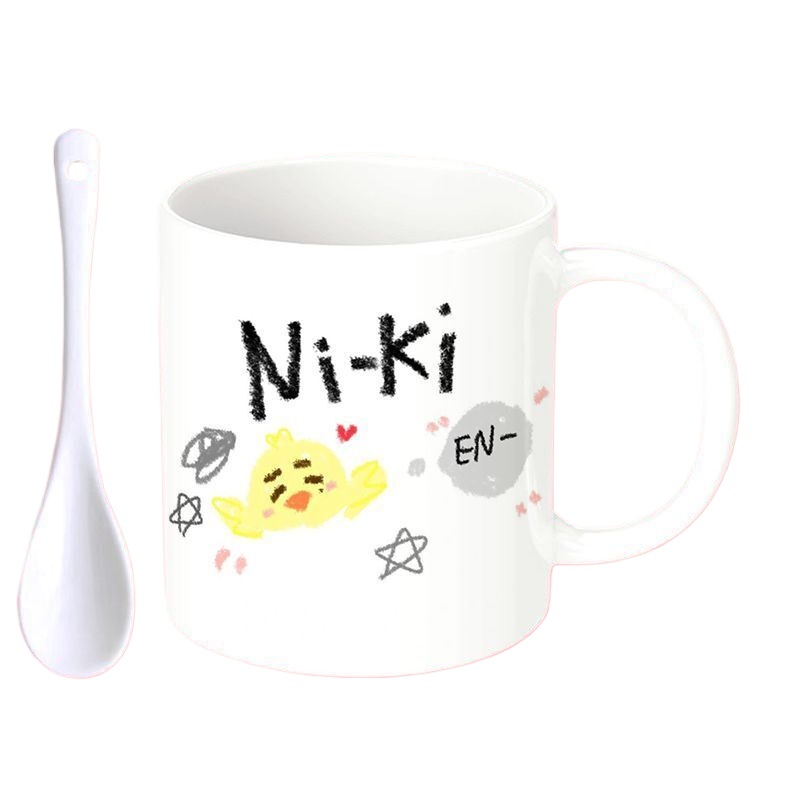 ENHYPENS Lovely Cartoon Periph - Coffee Tea Cup review and price