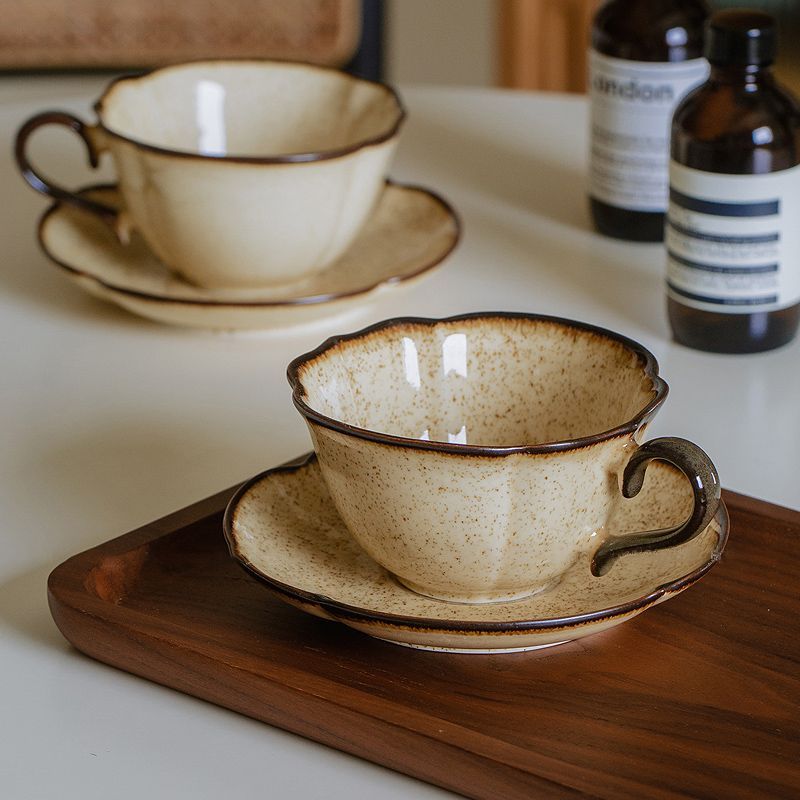 French Retro Ceramic Cups Plat - Prefer Coffee To Tea review and price