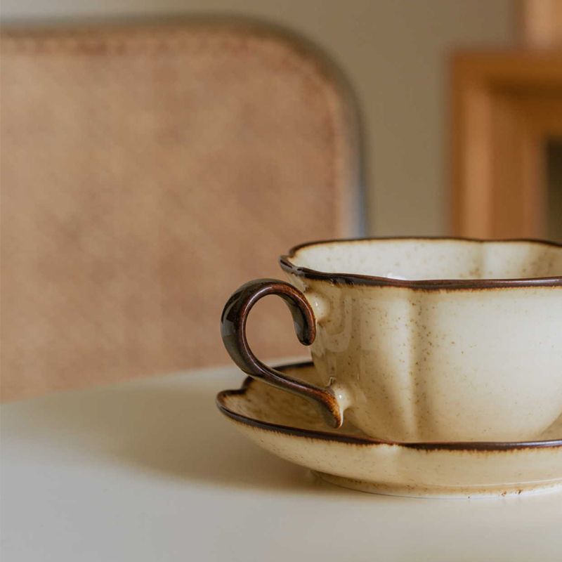 French Retro Ceramic Cups Plat - Prefer Coffee To Tea review and price