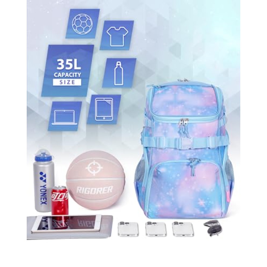 Basketba Backpack Woen Fit Soc - Tea & Coffee Quận 1 review and price