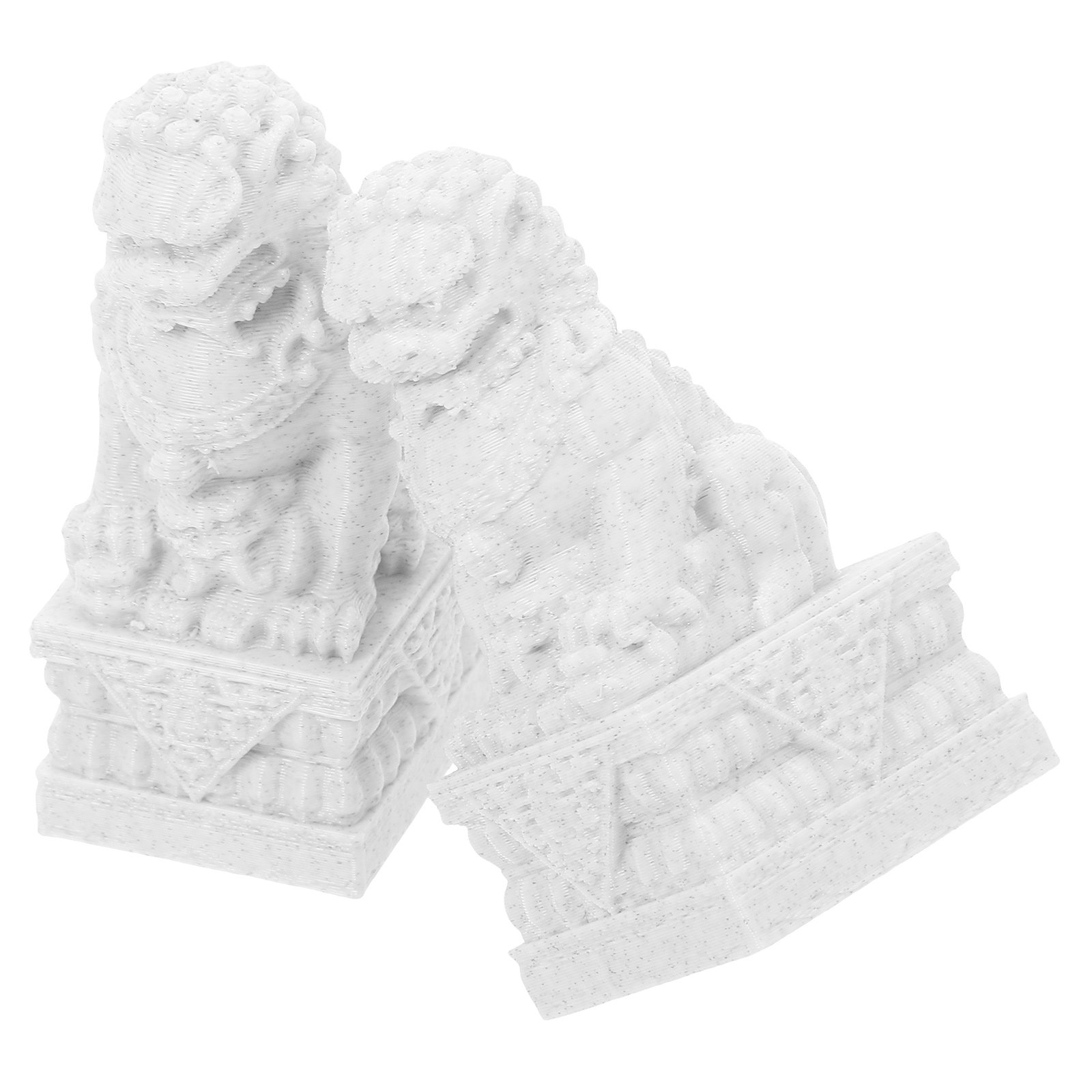 1Pair Exquisite Mini Lion Stat - Coffee Tea Garden review and price