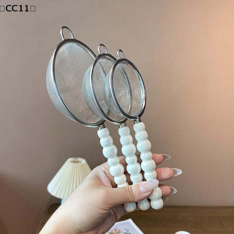 Tea Strainer With Pearl Cerami - Coffee Tea Leaf review and price