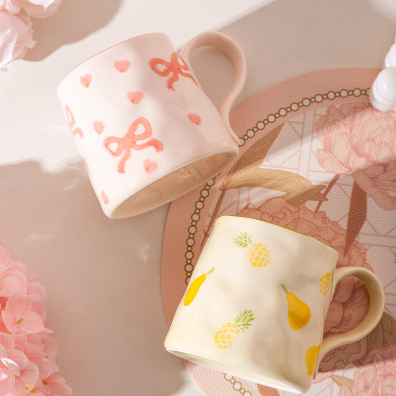 Cute Ceramic Mug High-value Wa - Coffee Plus Tea review and price
