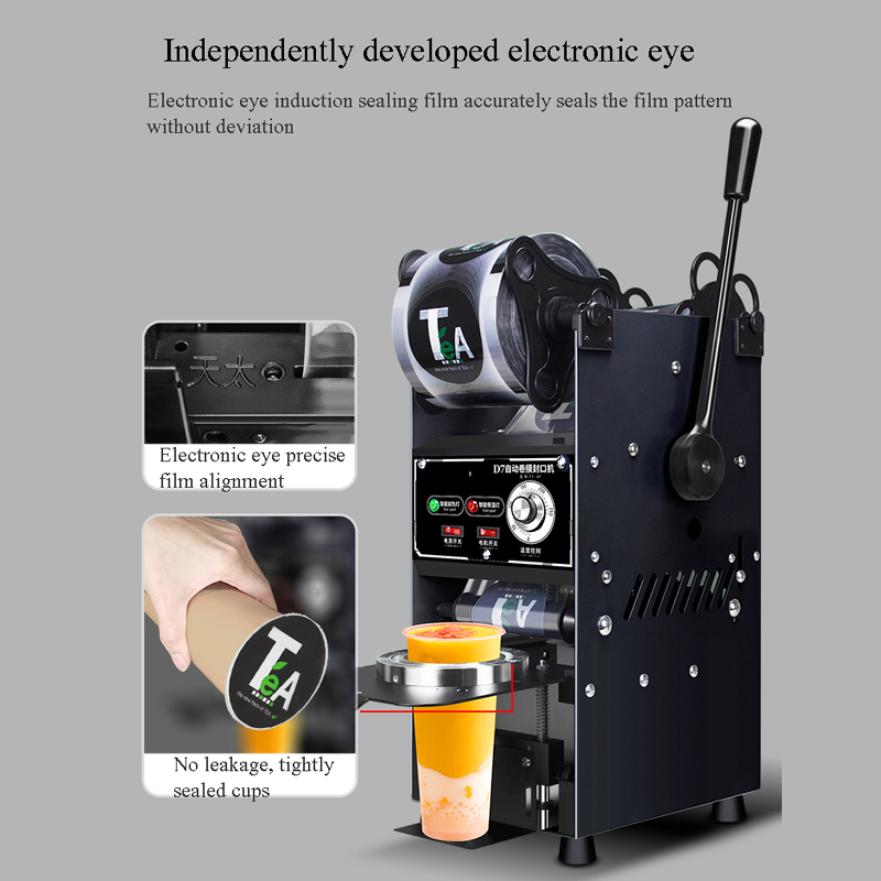 Automatic Cup sealing machine  - Coffee Tea Cup review and price
