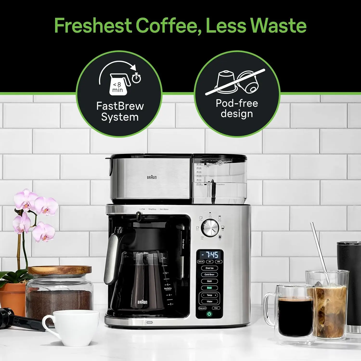 MultiServe Plus 10- Cup Pod Fr - Coffee Plus Tea review and price