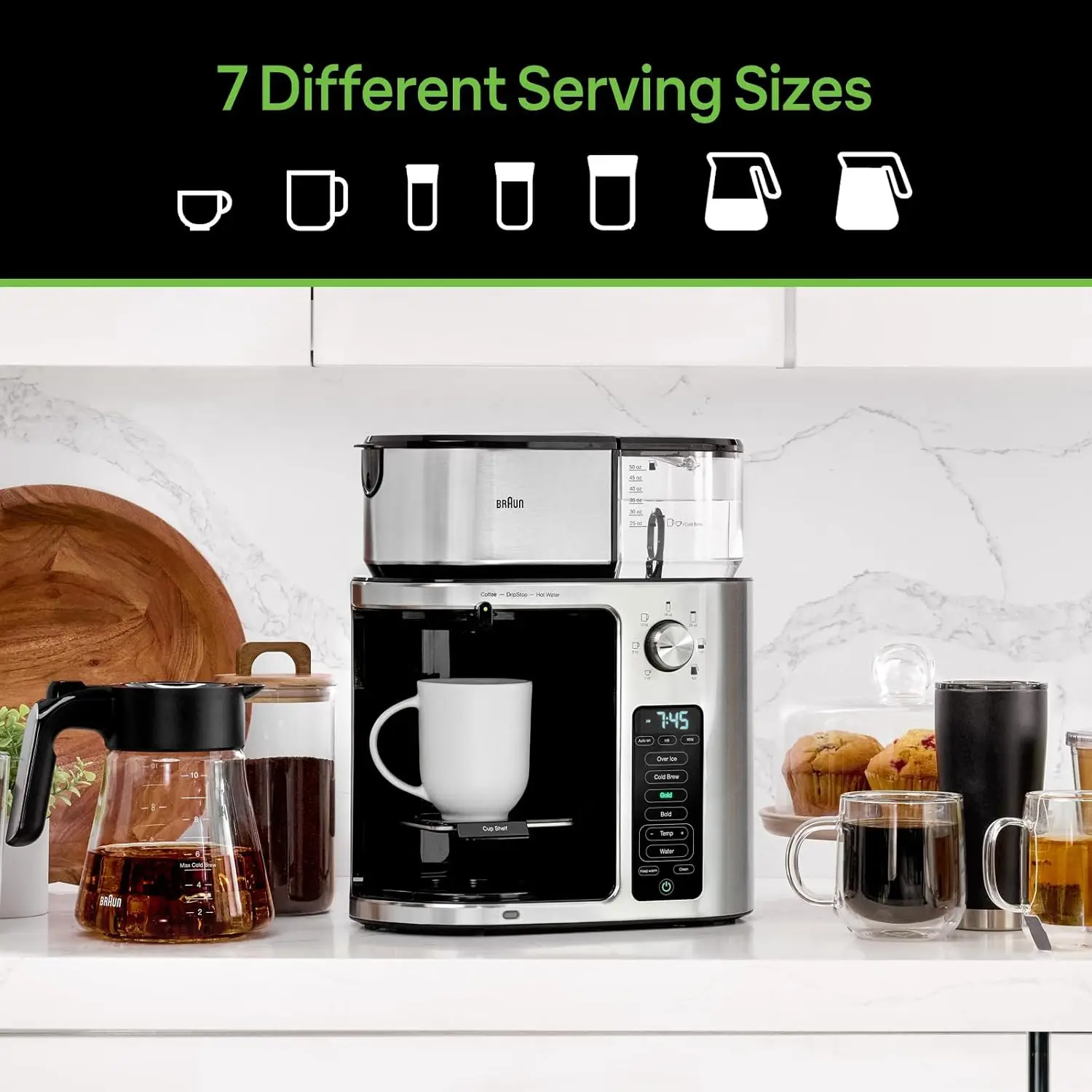 MultiServe Plus 10- Cup Pod Fr - Coffee Plus Tea review and price