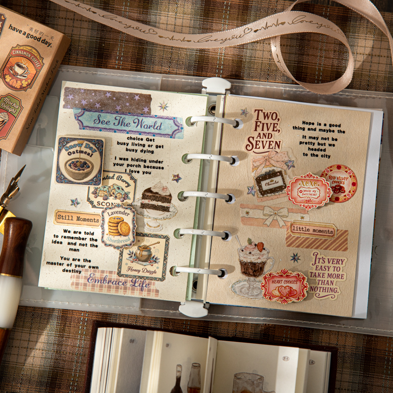Journal GO 50pcs Vintage Coffe - Coffee Tea Journal review and price