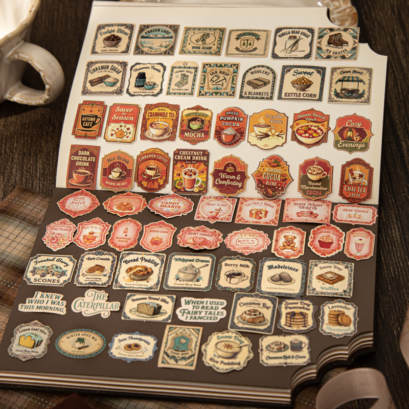 Journal GO 50pcs Vintage Coffe - Coffee Tea Journal review and price