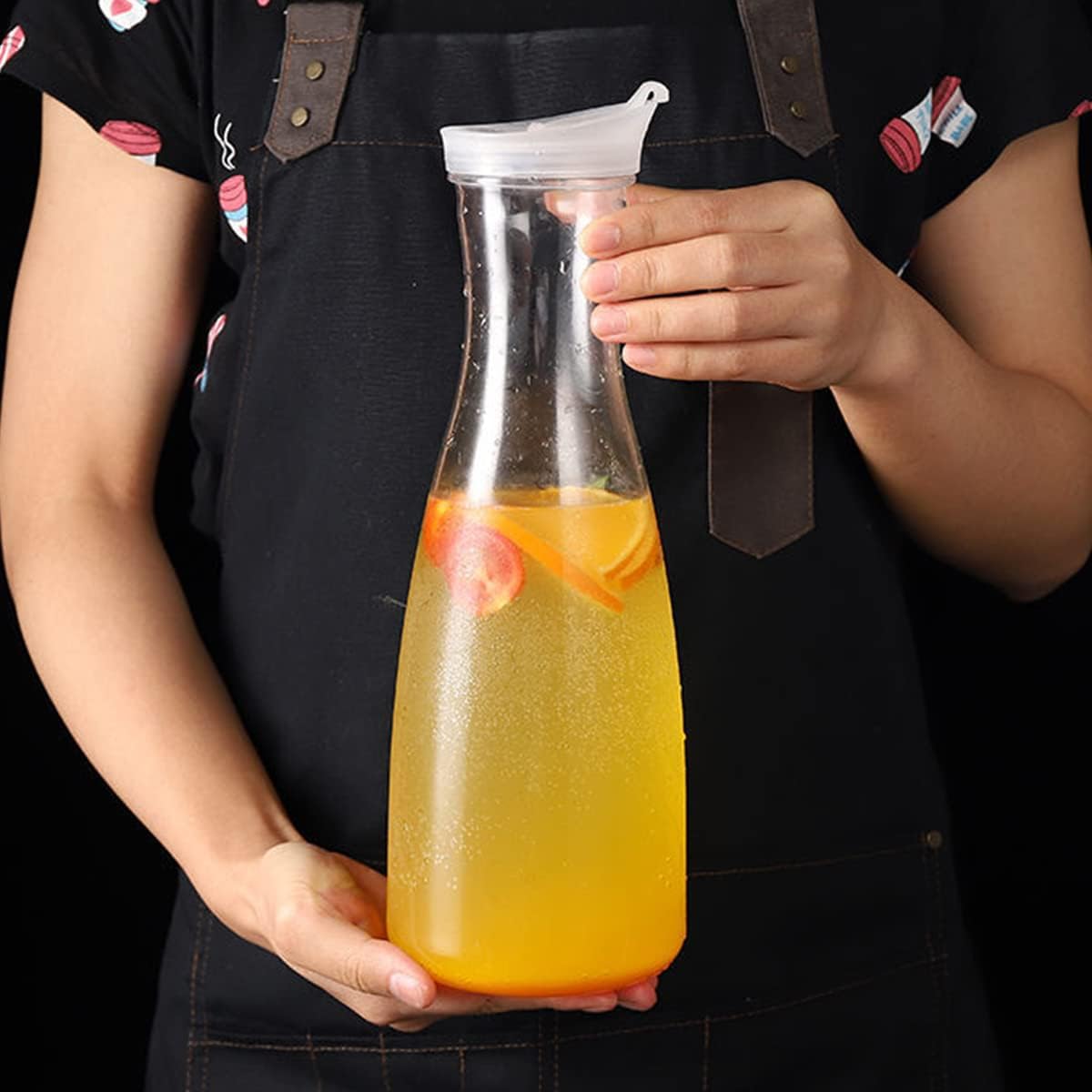 1pcsPitchers With Lid,Clear Pl - Coffee Tea Or review and price