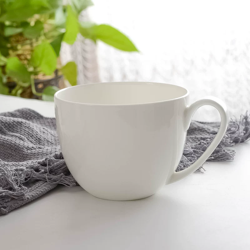 700ML, plain white bone china  - Morning Tea Coffee review and price