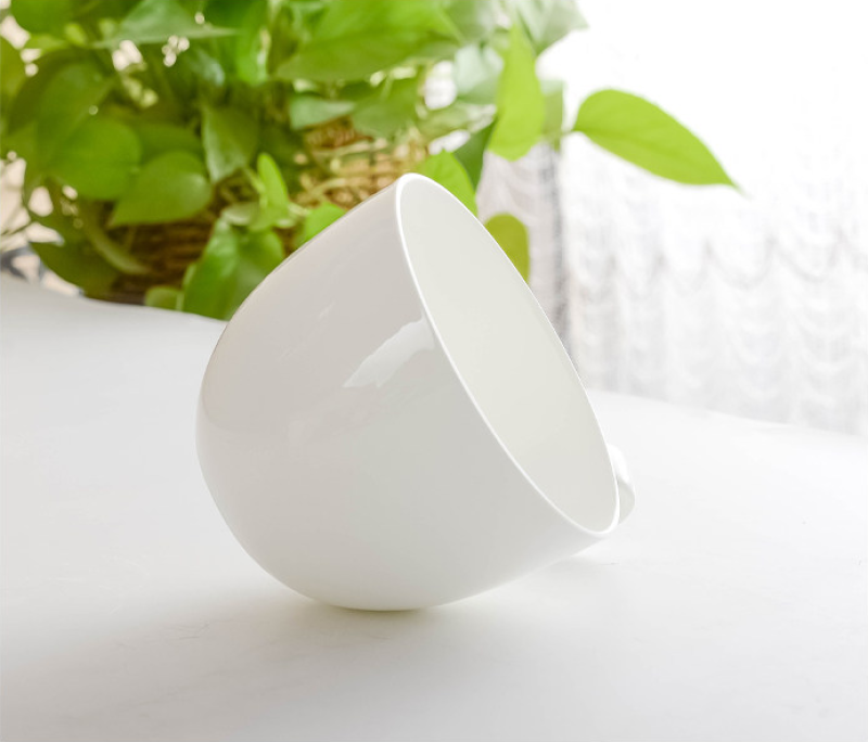 700ML, plain white bone china  - Morning Tea Coffee review and price
