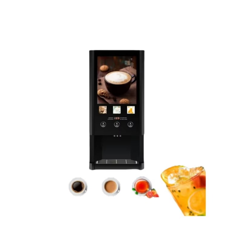 Automatic Hot & Cold Beverage  - Coffee Tea Vending Machine For Office review and price