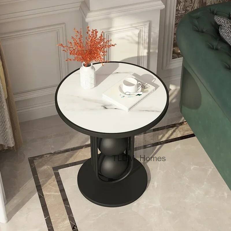 Tea Round Coffee Table Marble  - Coffee Tea Garden review and price