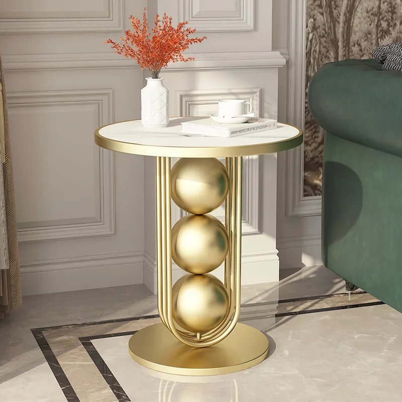 Tea Round Coffee Table Marble  - Coffee Tea Garden review and price