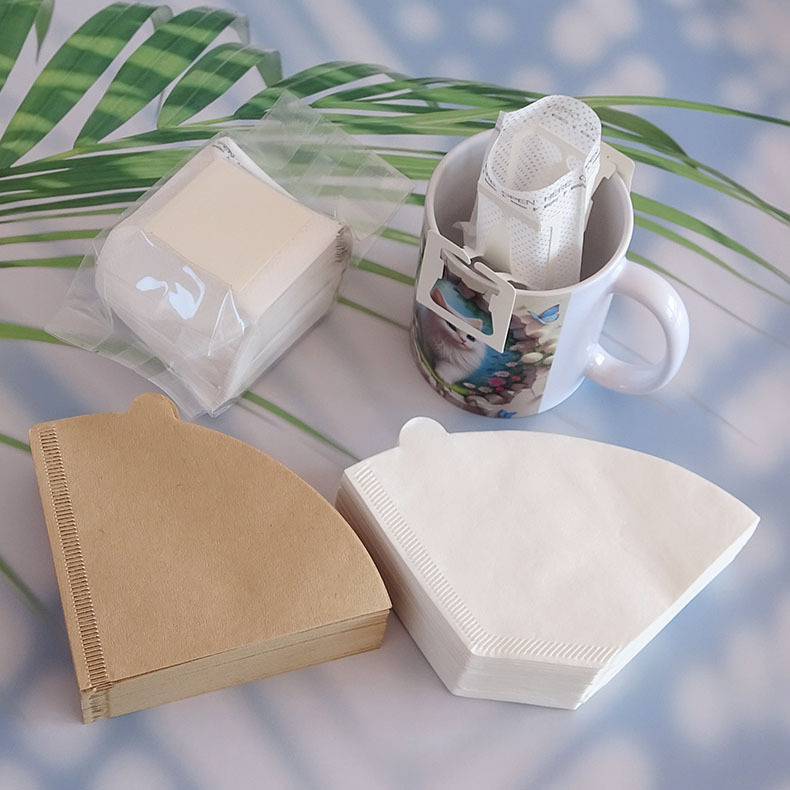 50pcs/set Log Pulp Paper Coffe - Coffee Tea Infuser review and price