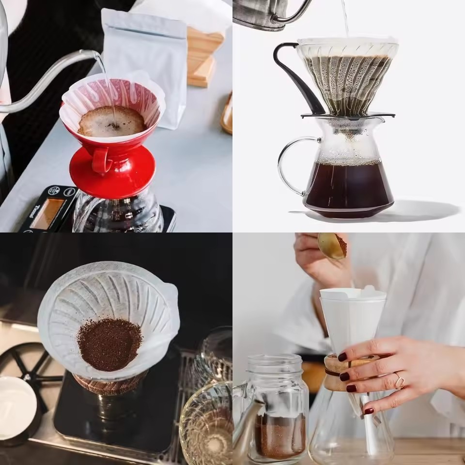 50pcs/set Log Pulp Paper Coffe - Coffee Tea Infuser review and price