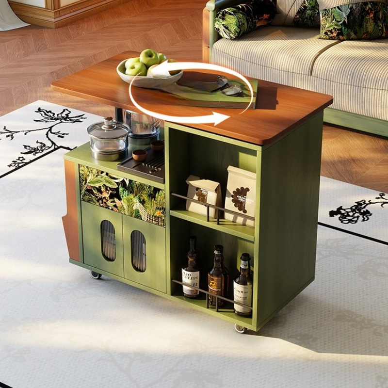 French Retro Mobile Tea Cart:  - Coffee Tea Nook review and price