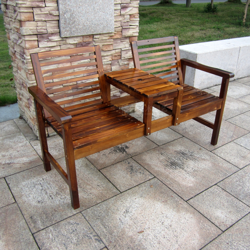 Carbonized solid wood outdoor  - Coffee Tea Garden review and price
