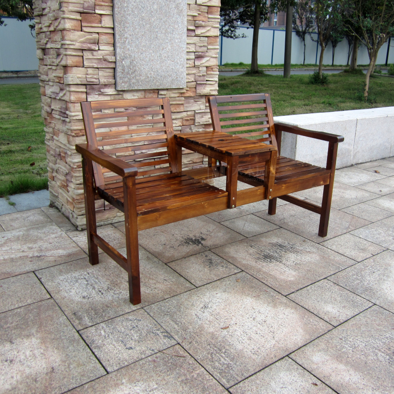 Carbonized solid wood outdoor  - Coffee Tea Garden review and price