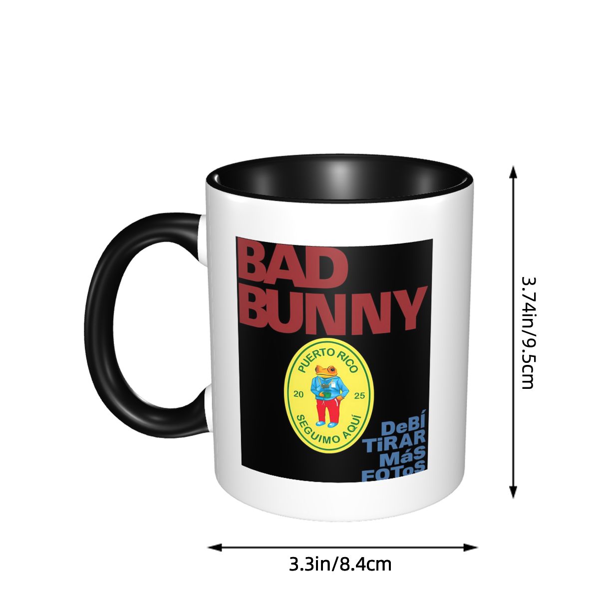 Bads Bunnys DeBi TiRAR MaS FOT - Coffee Tea Cup Foto review and price