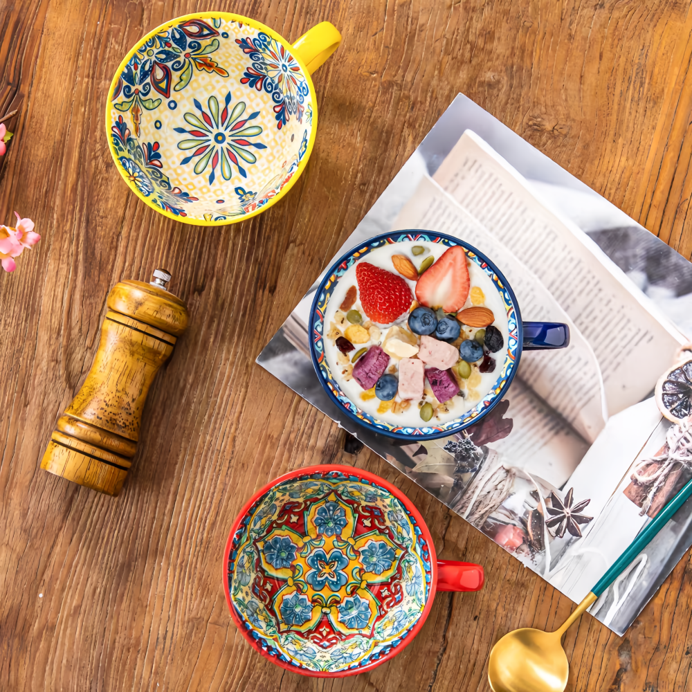 Bohemian Morning Tea Mug, 13.5 - Morning Tea Coffee review and price