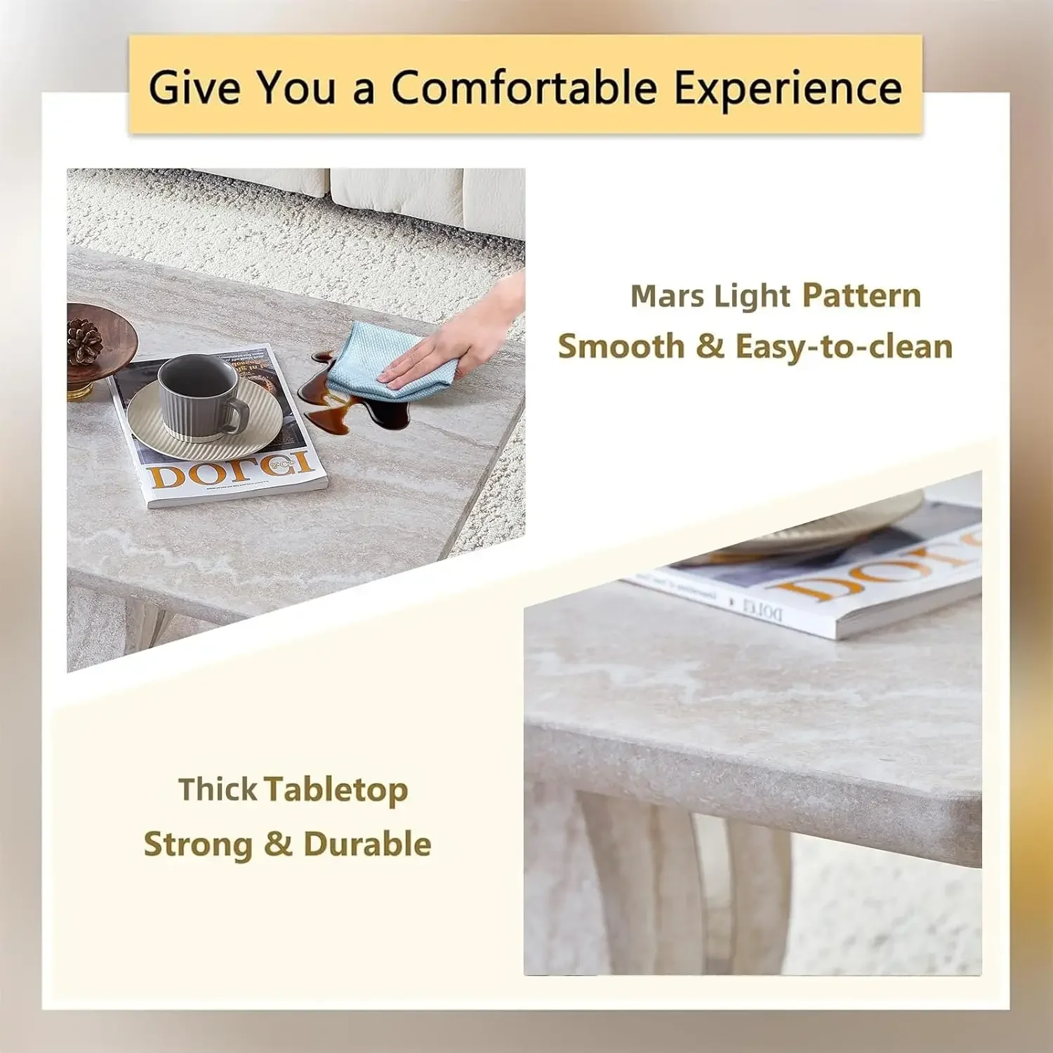 Coffee Table for Living Room,  - Coffee Tea Or review and price