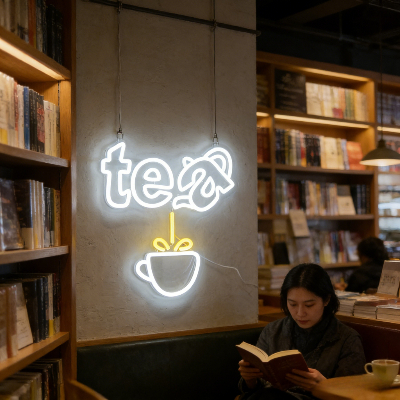 Tea Pot Neon Sign USB Dimmable - Coffee Tea Nook review and price