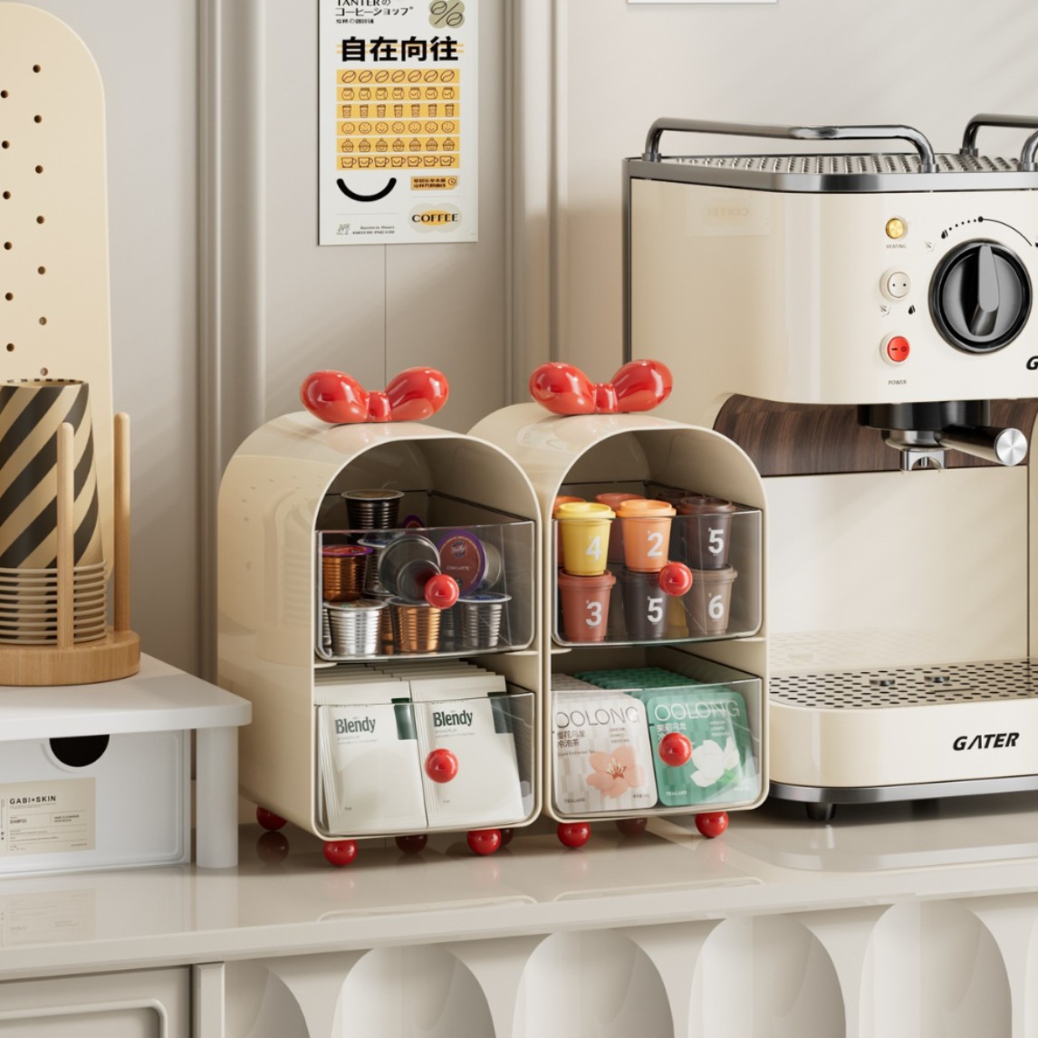 Creamy Coffee Capsule Organize - Coffee Tea Bags review and price