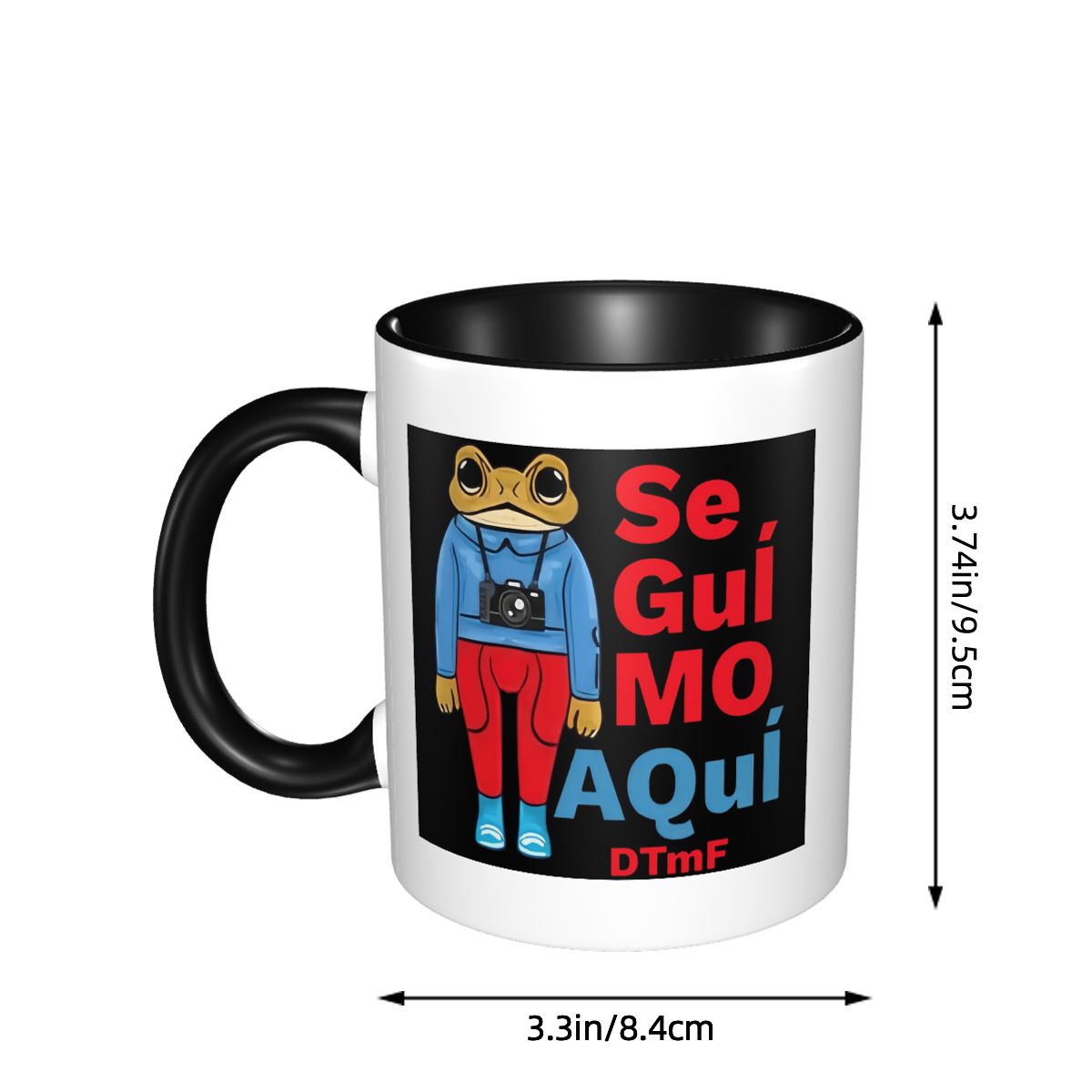 Bad Bunny DTMF Debi Tirar Mas  - Coffee Tea Cup Foto review and price