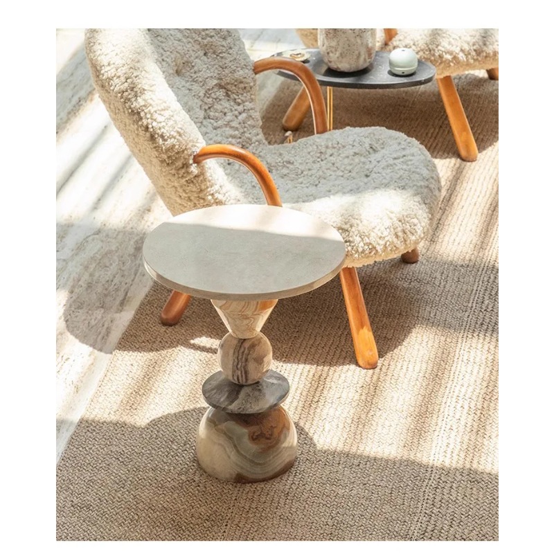 Round Marble Coffee Table Afte - Coffee Tea Nook review and price