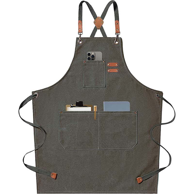 Canvas apron made of cotton su - Coffee Tea Garden review and price