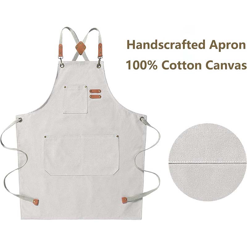 Canvas apron made of cotton su - Coffee Tea Garden review and price