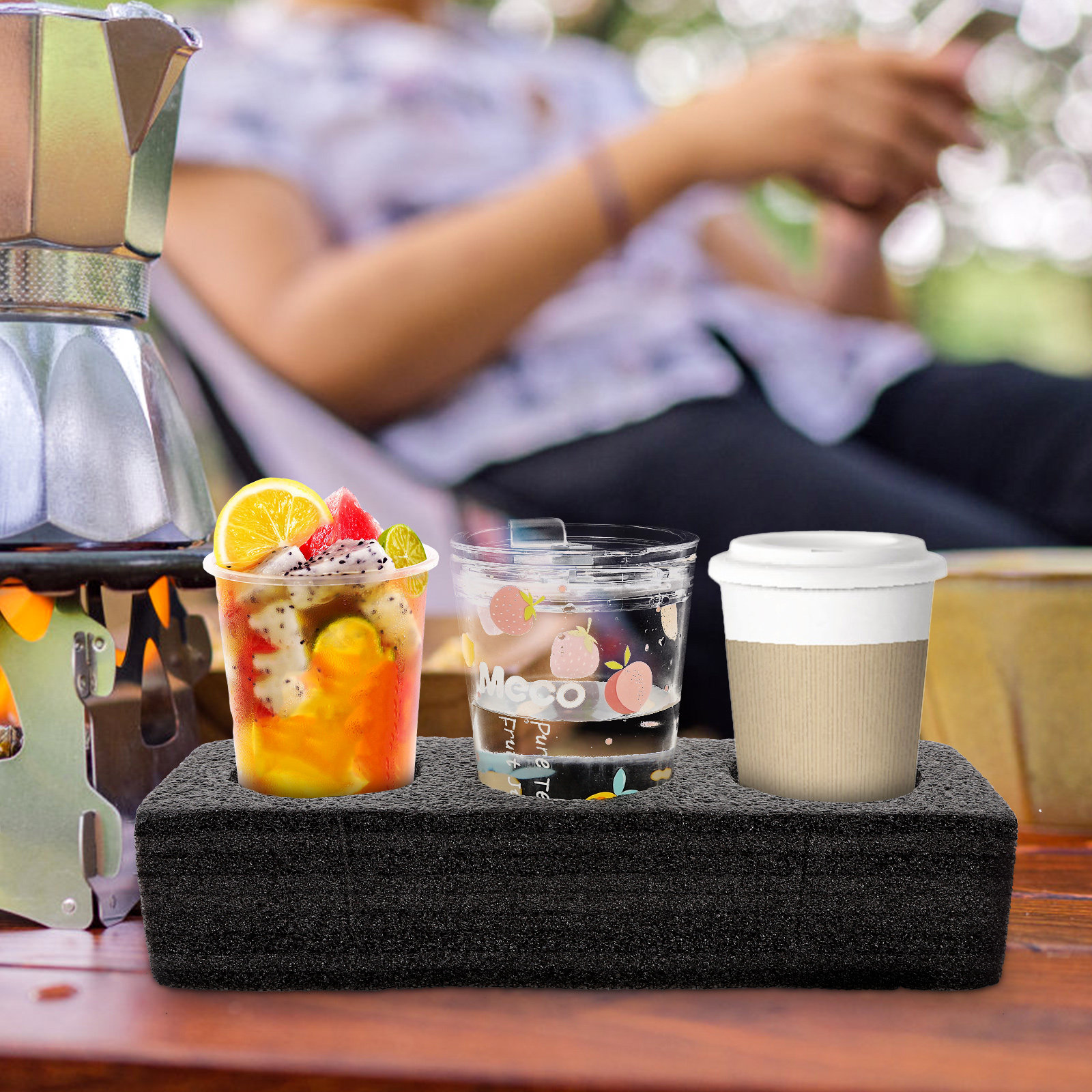 Portable Milk Tea Cup Holder 3 - Coffee Tea Cup review and price