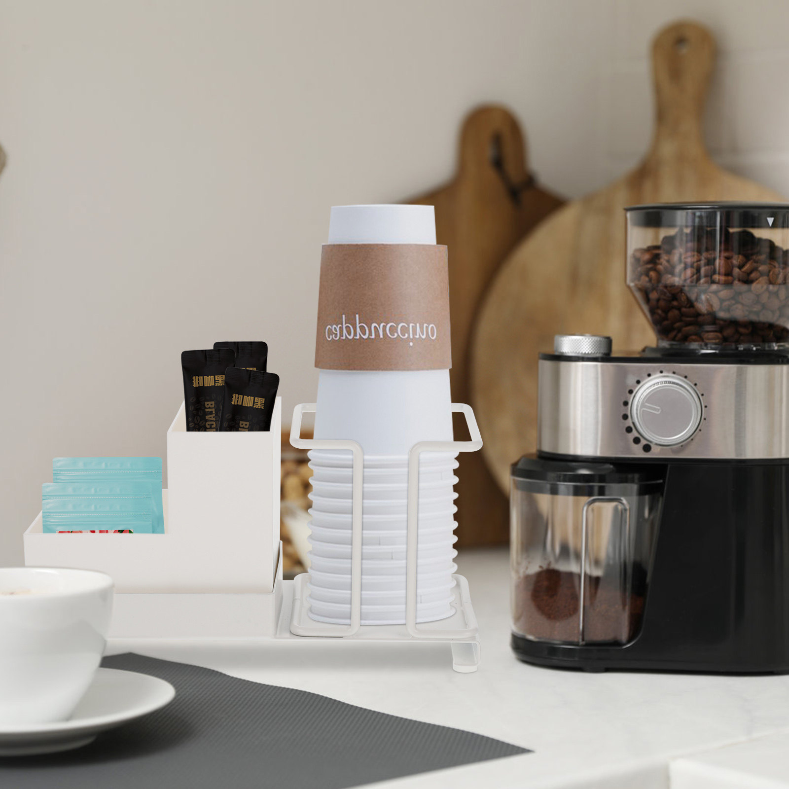 Cup Holder Organizer With Tea  - Coffee Tea Bags review and price