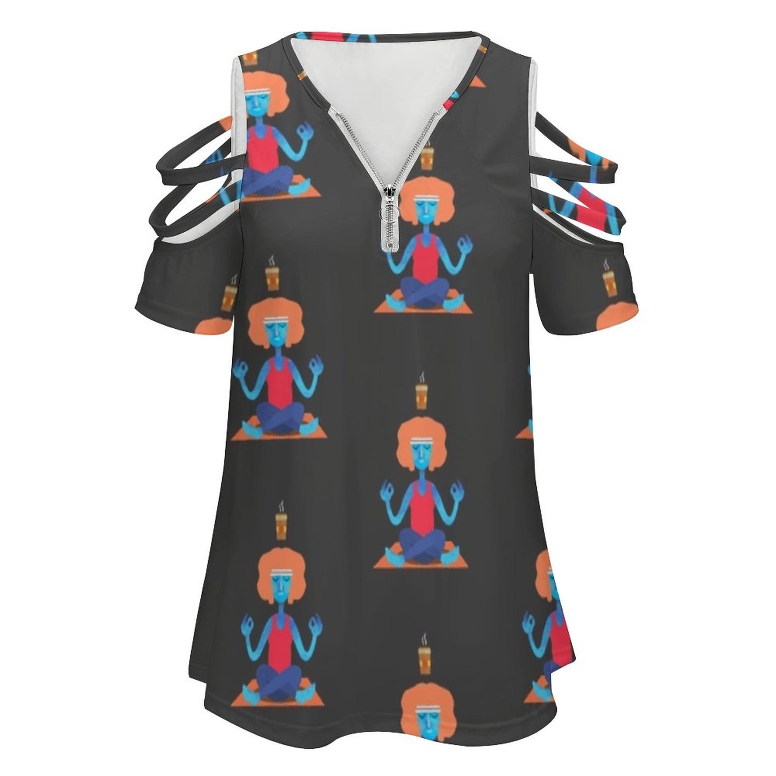 Javacityzen Women's T-Shirt Ne - Coffee Plus Tea review and price