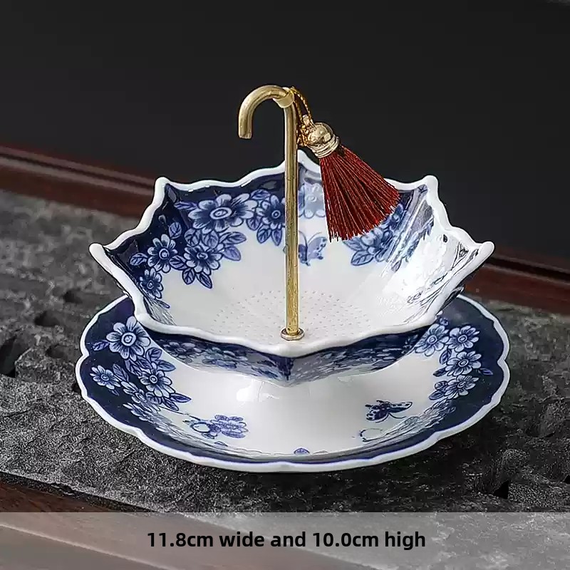 Chinese Blue White Porcelain U - Coffee Tea Leaf review and price