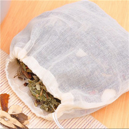 1pc/10Pcs Cotton Tea Bags Musl - Coffee Tea Garden review and price