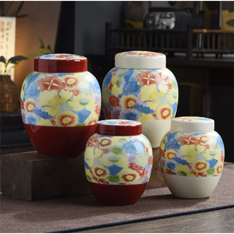 Chinese Ceramic Tea Canister w - Coffee Tea Or review and price