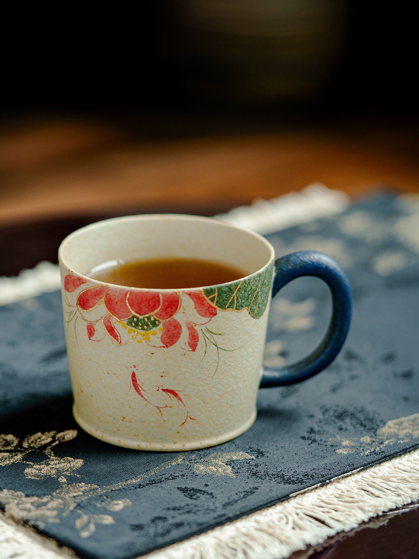 Large Size Ceramic Tea Cup Chi - Coffee Tea Leaf review and price