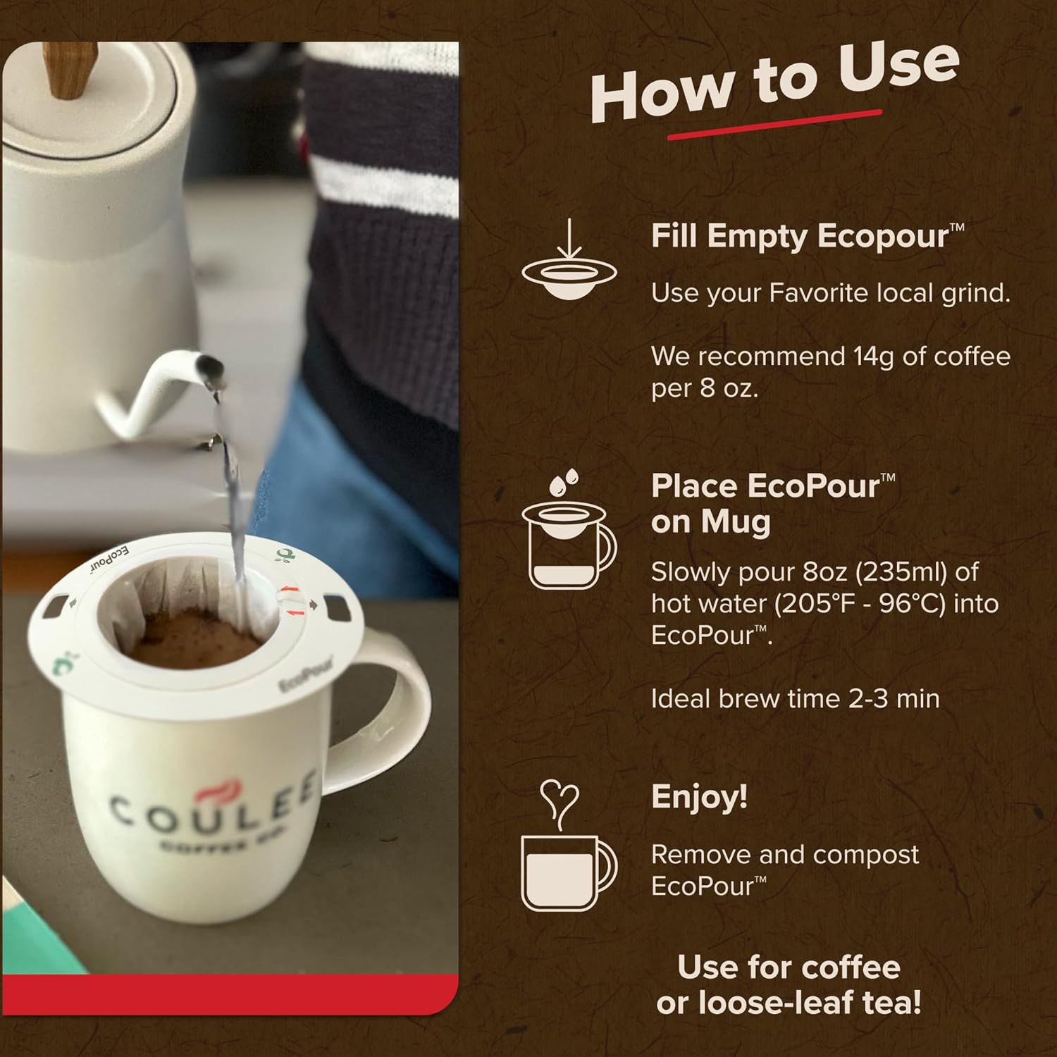 Compostable Paper Pour Over Co - Coffee Tea Or review and price
